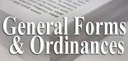 General Forms and Ordinances